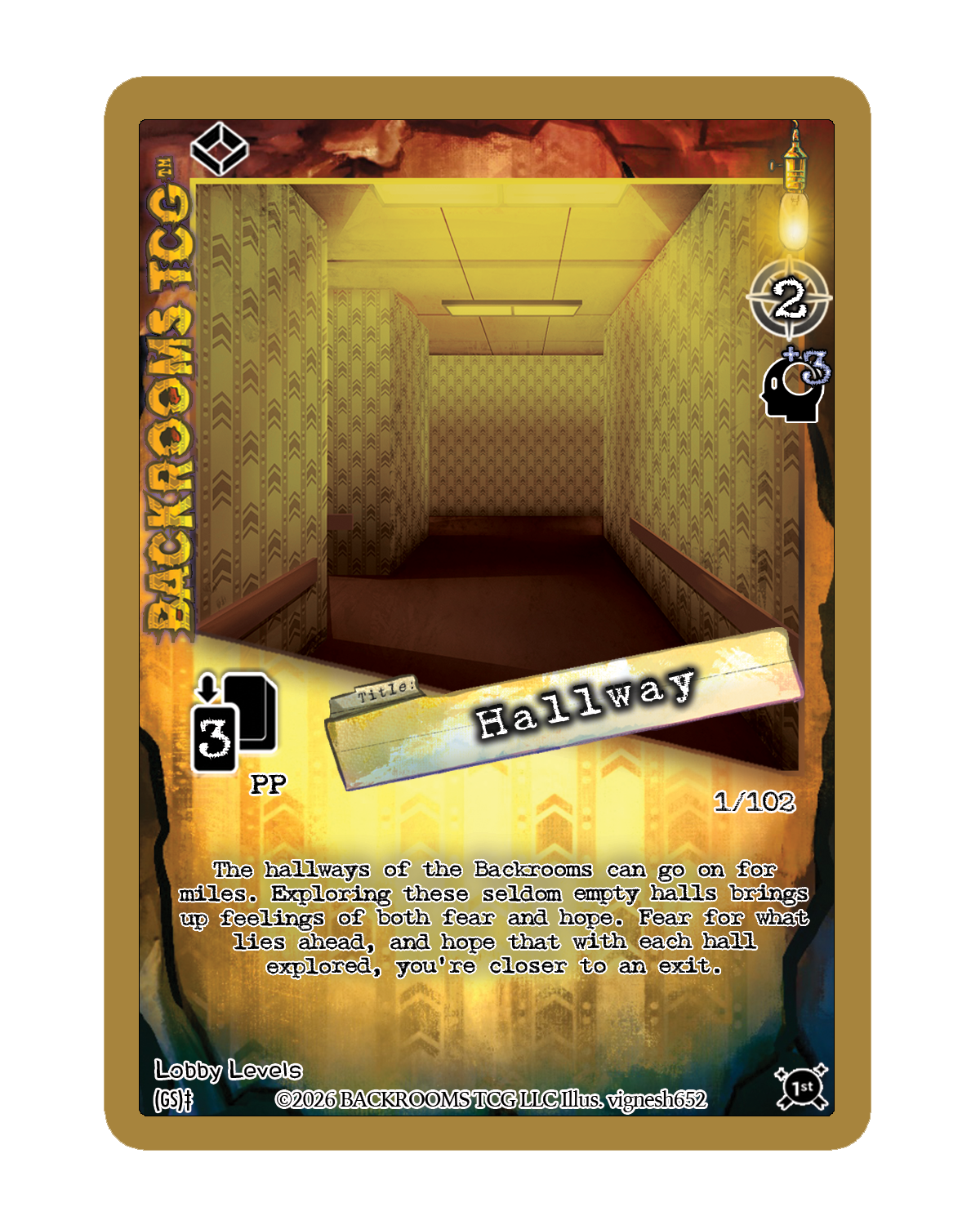 Backrooms TCG™ Lobby Levels REMASTERED Mini Booster Box (Pre-order)