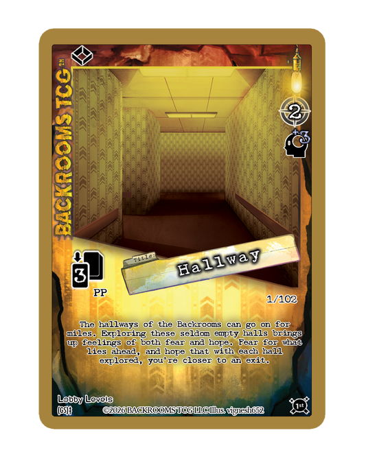 Backrooms TCG™ Lobby Levels REMASTERED Mini Booster Box (Pre-order)