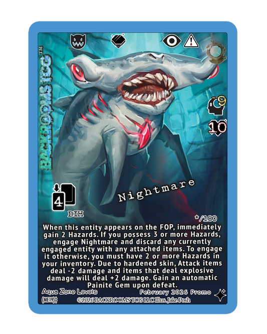 Limited Edition Monthly Promos Backrooms TCG™