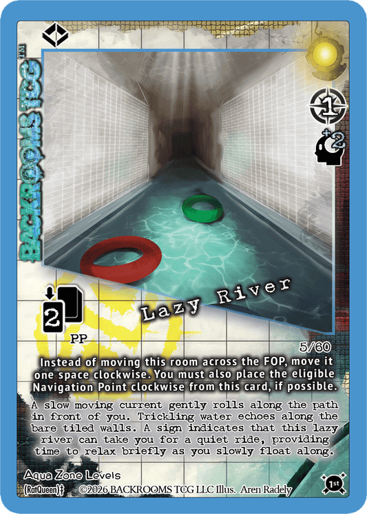 Backrooms TCG™ Aqua Zone Levels Mini Booster Box