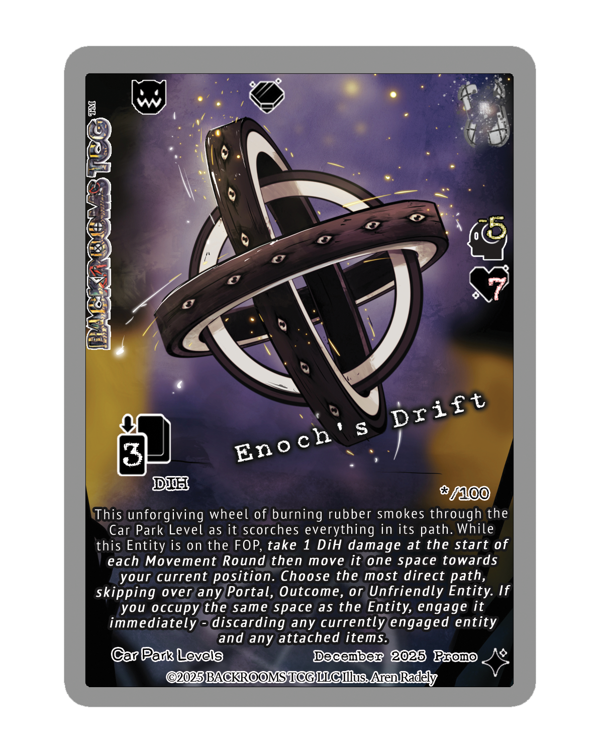 Limited Edition Monthly Promos Backrooms TCG™
