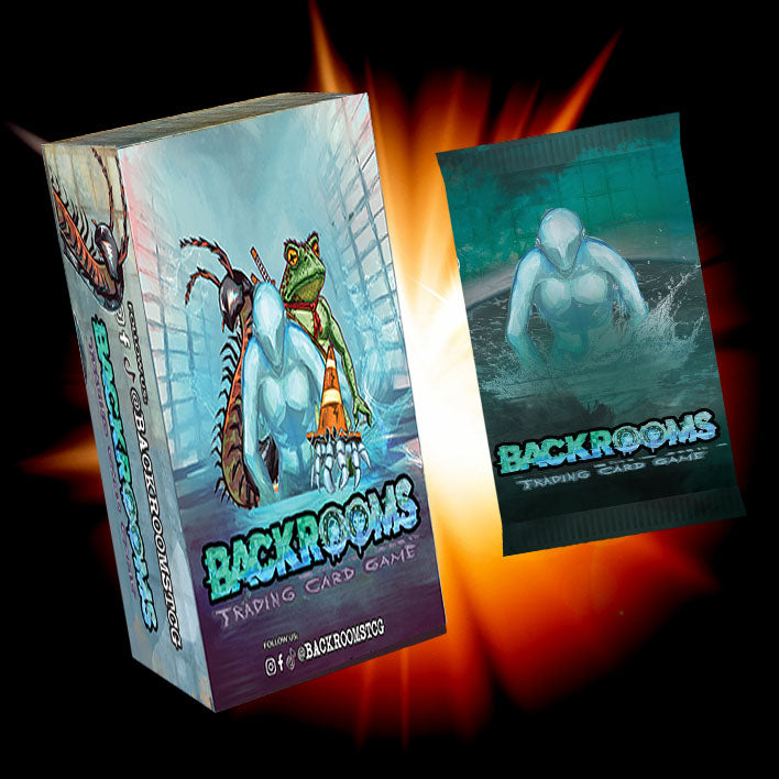 mini booster boxes Backrooms TCG™ Aqua Zone Levels Mini Booster Box