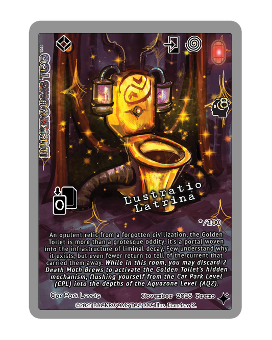 Limited Edition Monthly Promos Backrooms TCG™