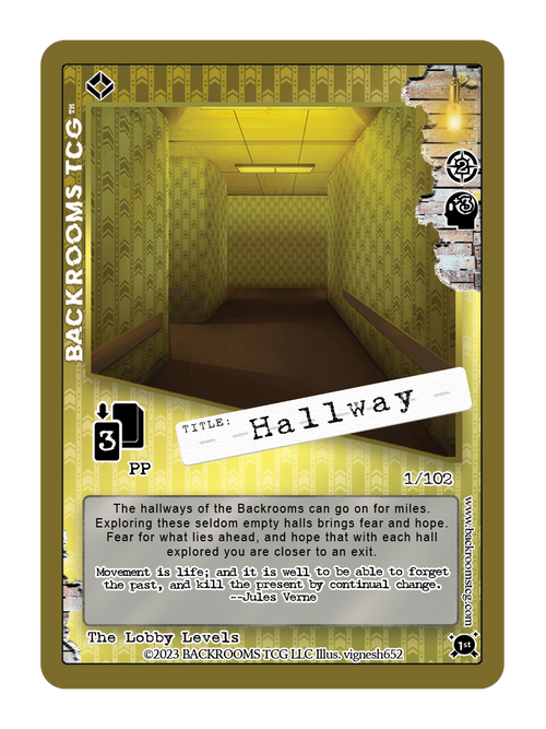 Backrooms TCG card