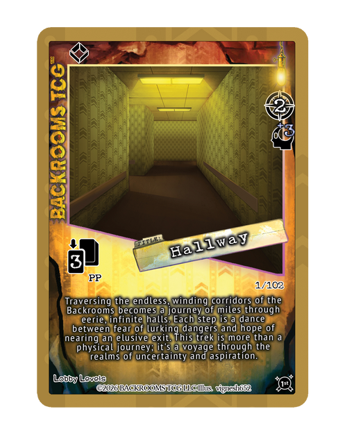 Backrooms TCG card