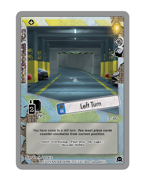 Backrooms TCG card