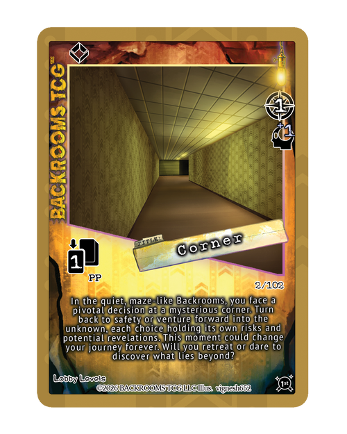 Backrooms TCG card