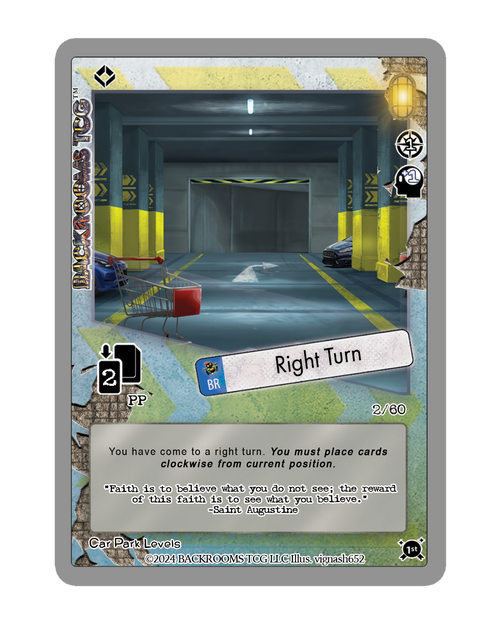 Backrooms TCG card