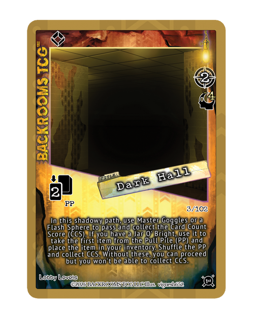 Backrooms TCG card