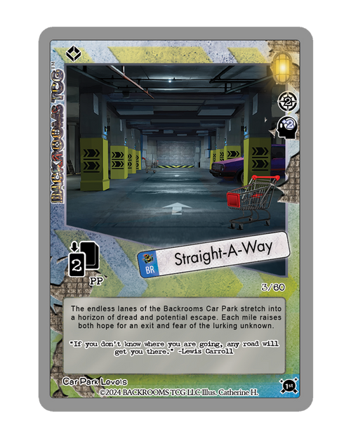 Backrooms TCG card