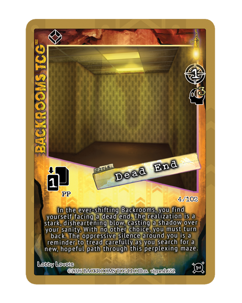 Backrooms TCG card