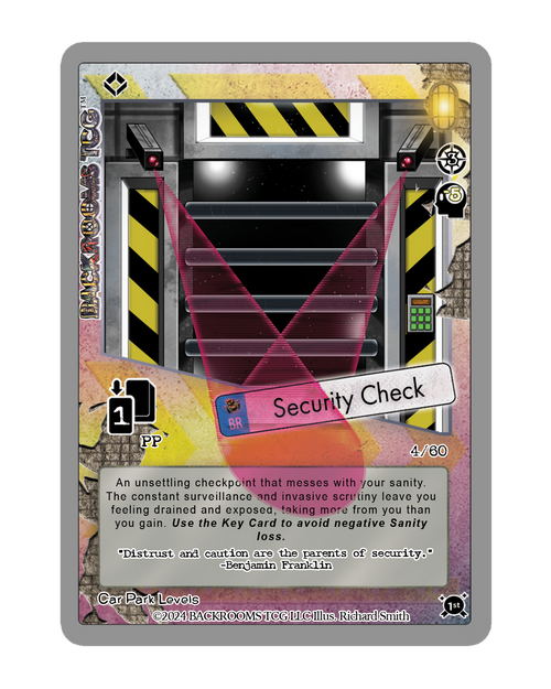 Backrooms TCG card