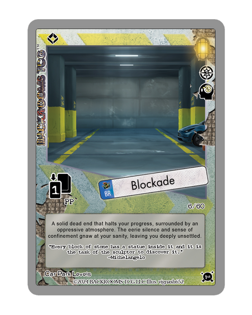 Backrooms TCG card