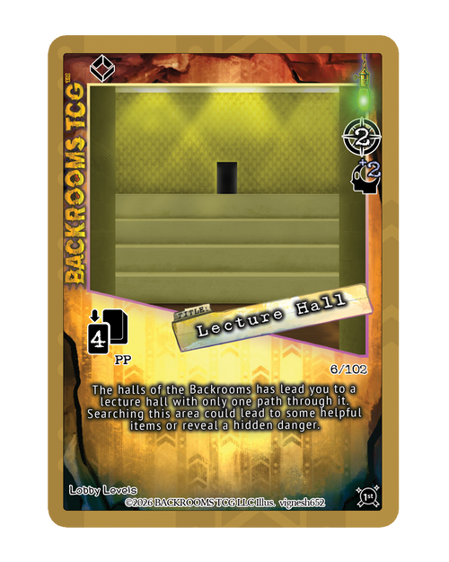 Backrooms TCG card
