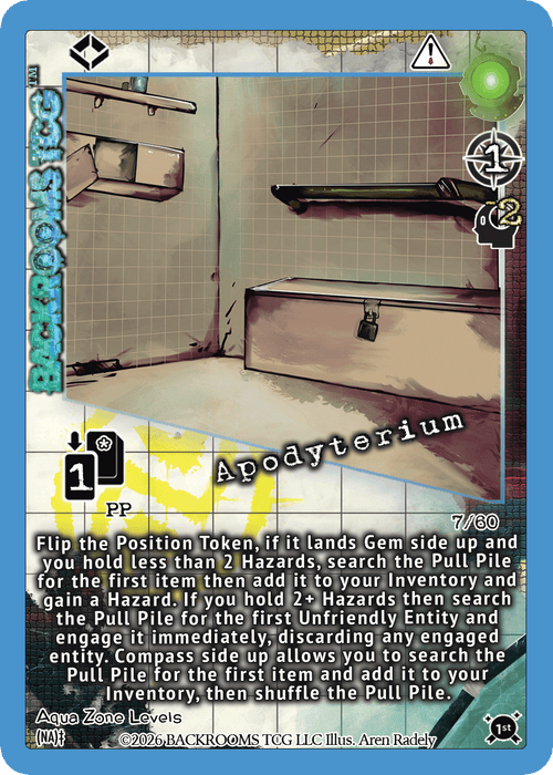 Backrooms TCG card