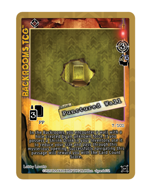 Backrooms TCG card