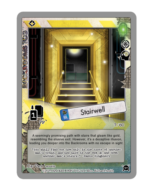 Backrooms TCG card
