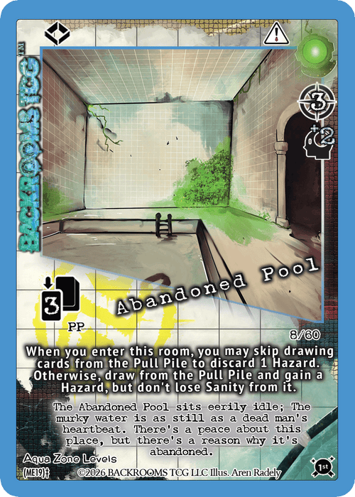Backrooms TCG card