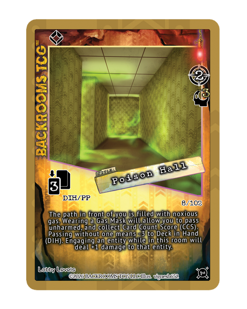 Backrooms TCG card