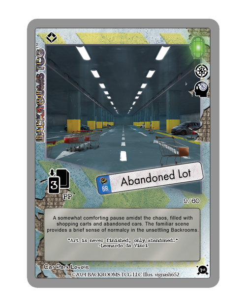 Backrooms TCG card