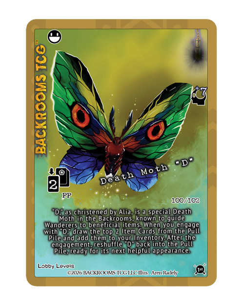 Backrooms TCG card