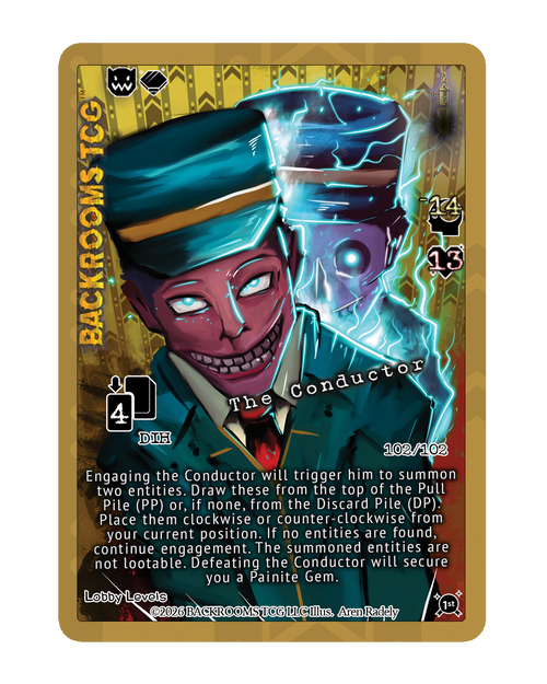 Backrooms TCG card