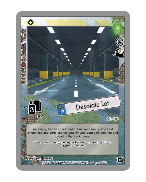 Backrooms TCG card