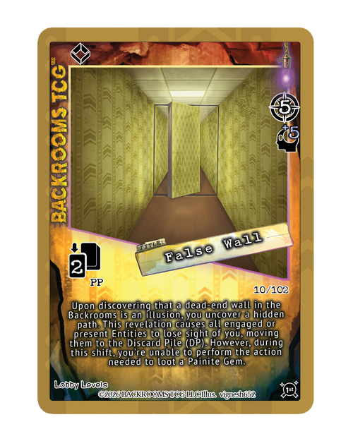 Backrooms TCG card