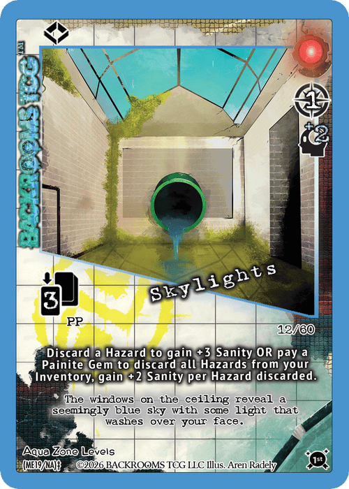 Backrooms TCG card