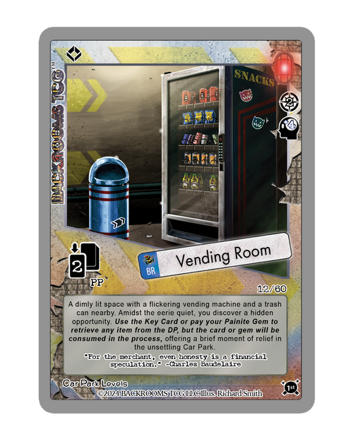 Backrooms TCG card