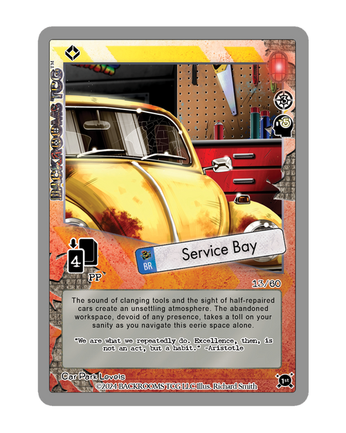 Backrooms TCG card