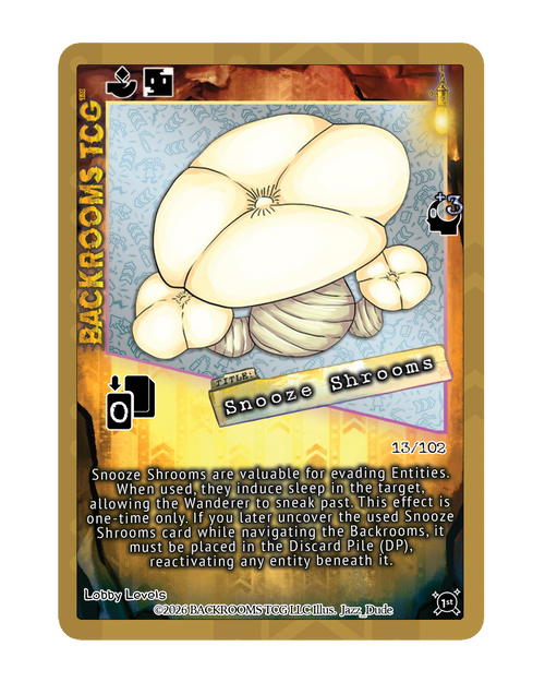 Backrooms TCG card