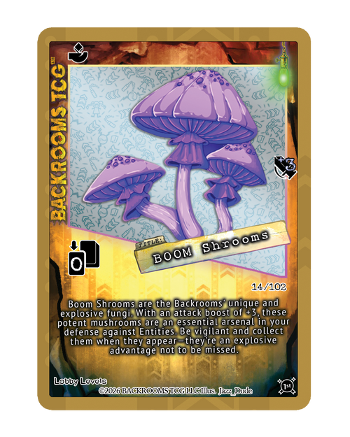Backrooms TCG card