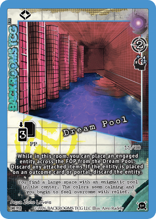 Backrooms TCG card