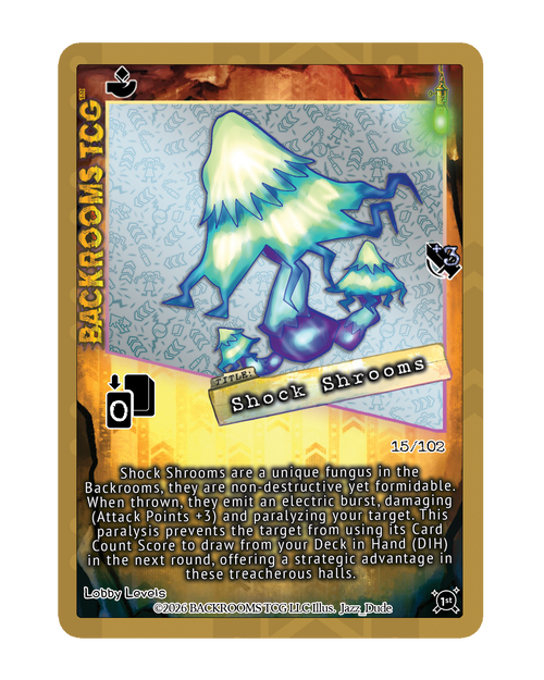 Backrooms TCG card