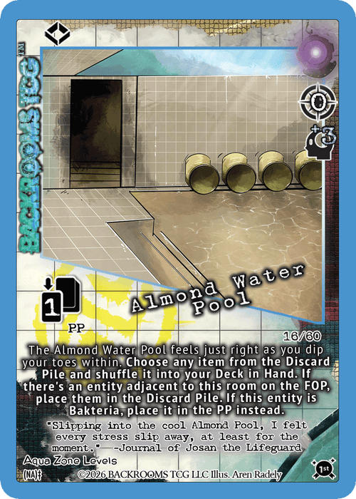 Backrooms TCG card