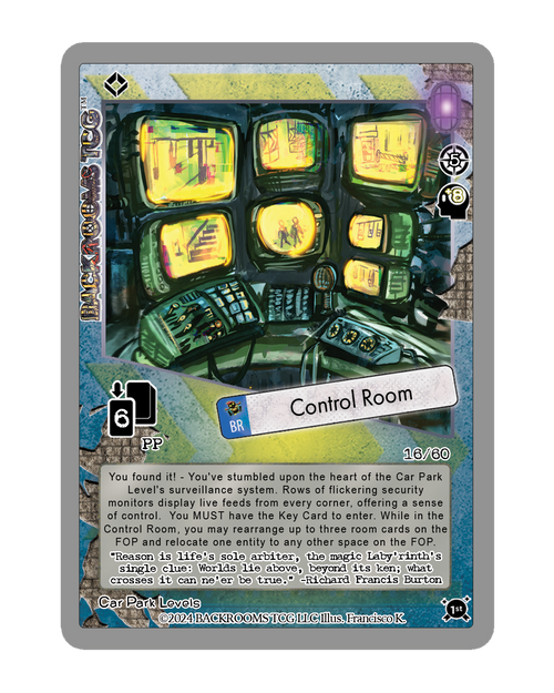 Backrooms TCG card