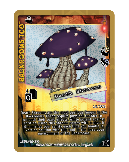 Backrooms TCG card