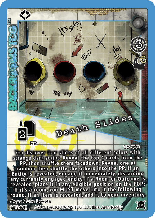 Backrooms TCG card