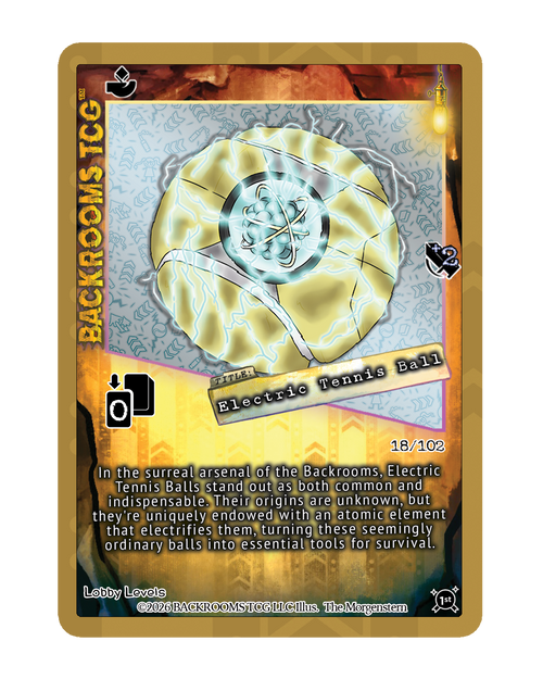 Backrooms TCG card