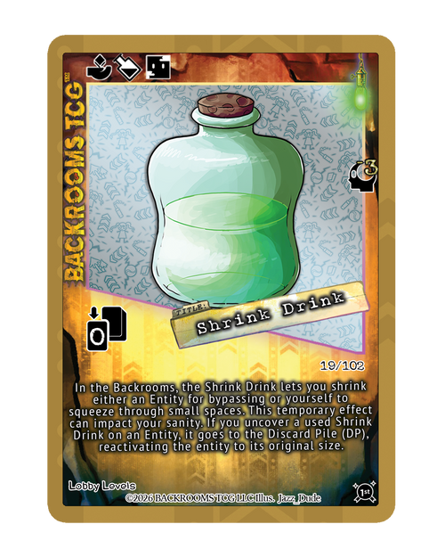 Backrooms TCG card
