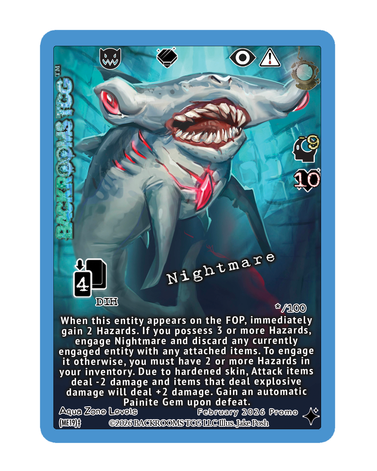 Backrooms TCG™: Maandelijkse Holo-promotiekaarten in beperkte oplage