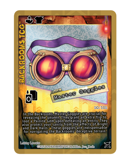 Backrooms TCG card