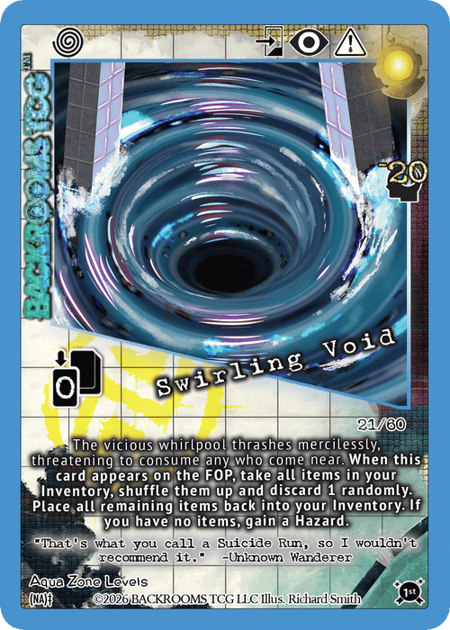 Backrooms TCG card