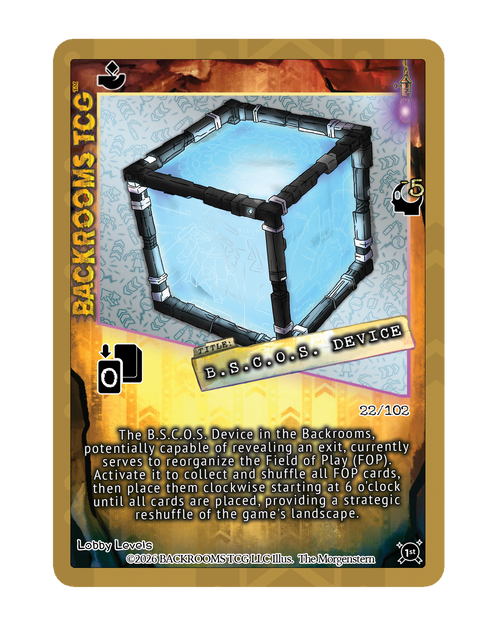 Backrooms TCG card