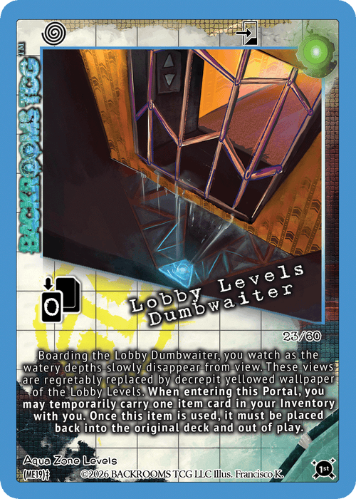 Backrooms TCG card