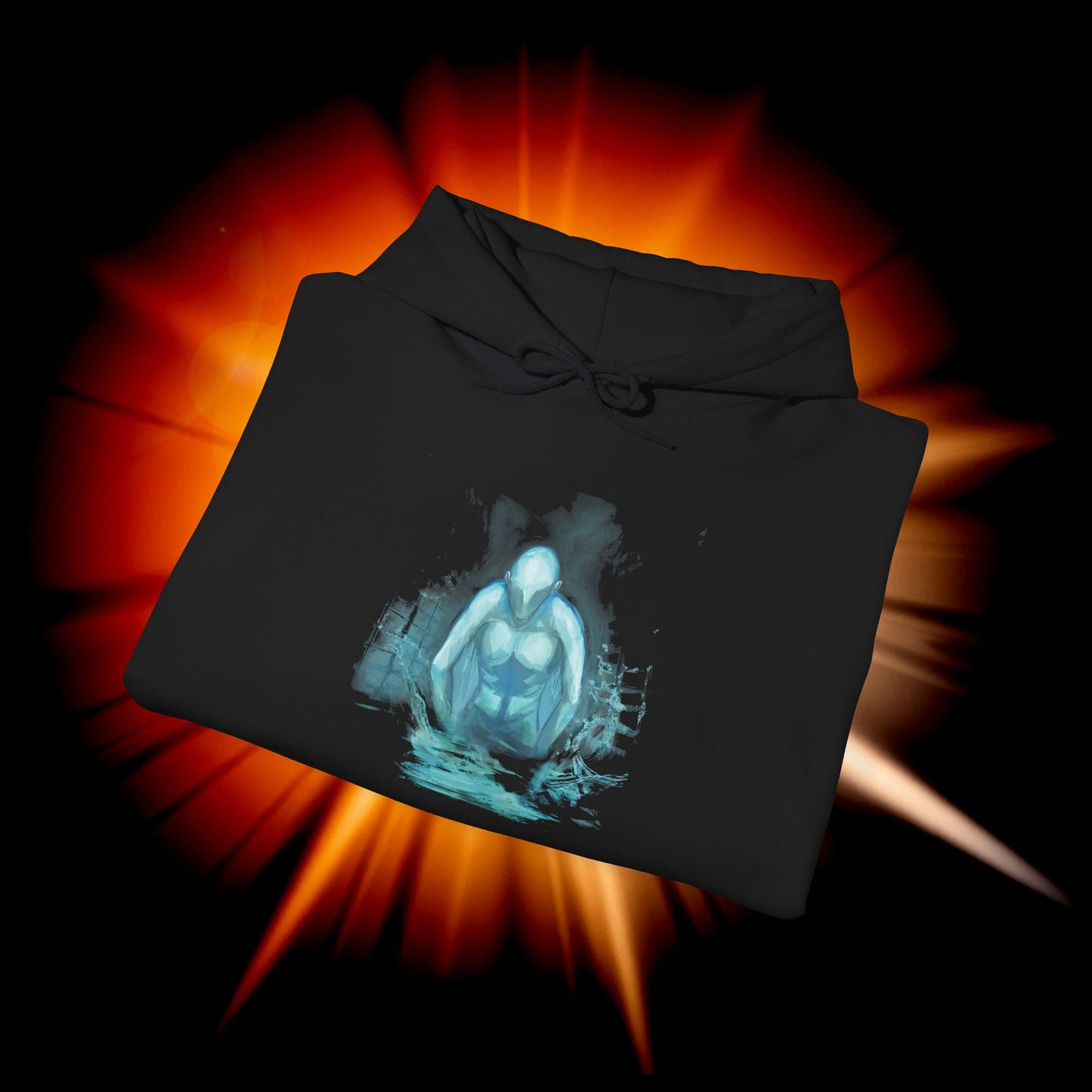 Aqua Zone Levels Faceling Backrooms TCG™ Soft-Style Hoodie