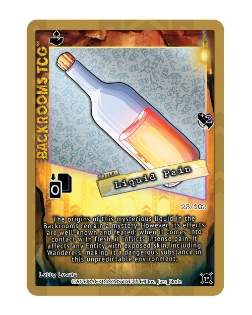 Backrooms TCG card