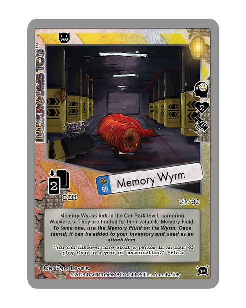 Backrooms TCG card
