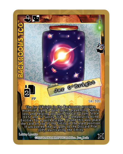 Backrooms TCG card